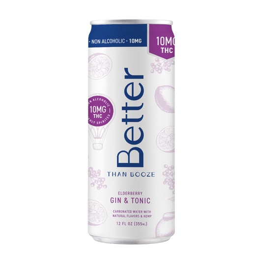 10MG THC Elderberry Gin & Tonic
