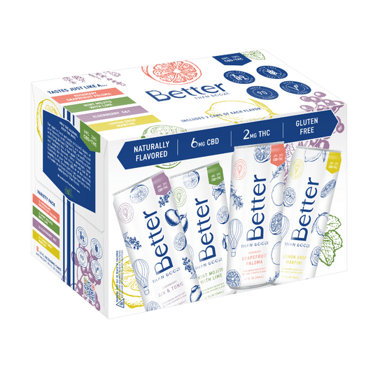 CBD + THC Variety 8 Pack