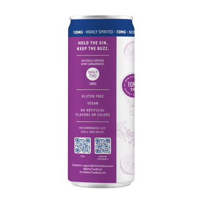 10MG THC Elderberry Gin & Tonic