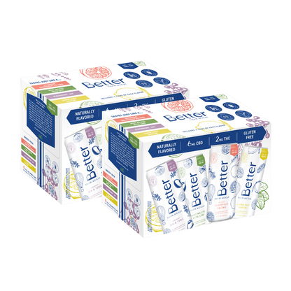 CBD + THC Variety 8 Pack