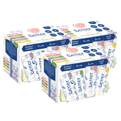 CBD + THC Variety 8 Pack