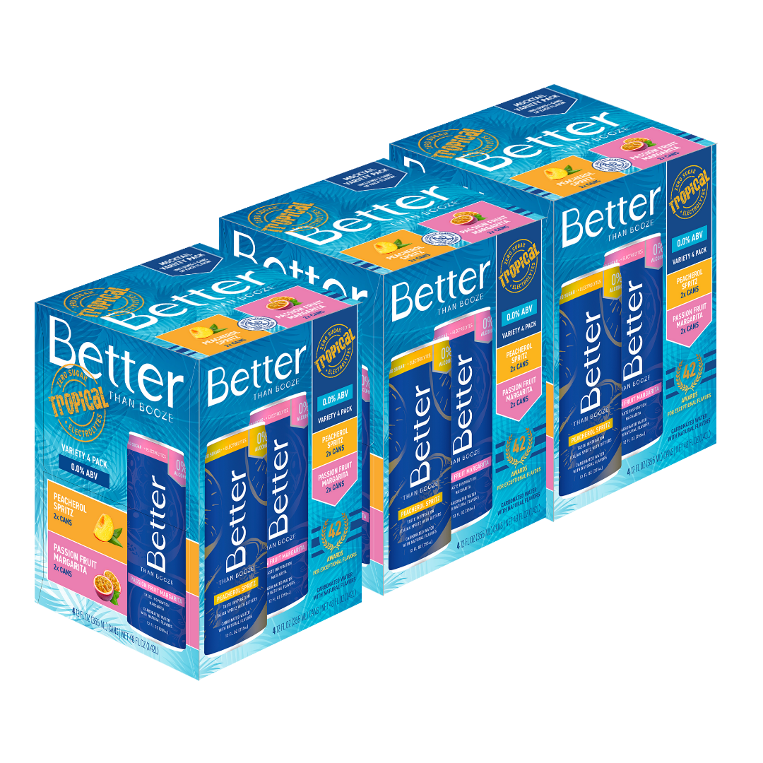 Tropical Non Alcoholic Variety, 4 Pack