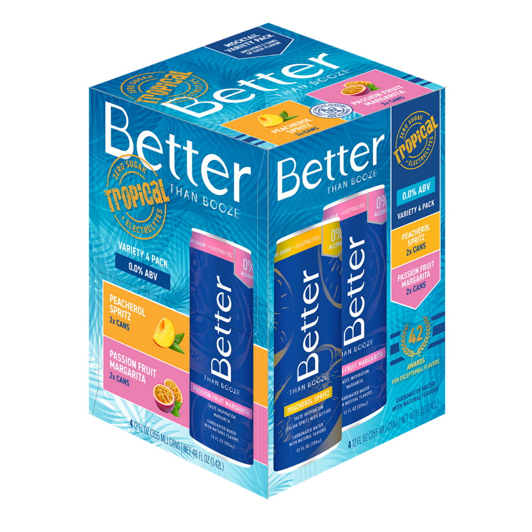 Tropical Non Alcoholic Variety, 4 Pack