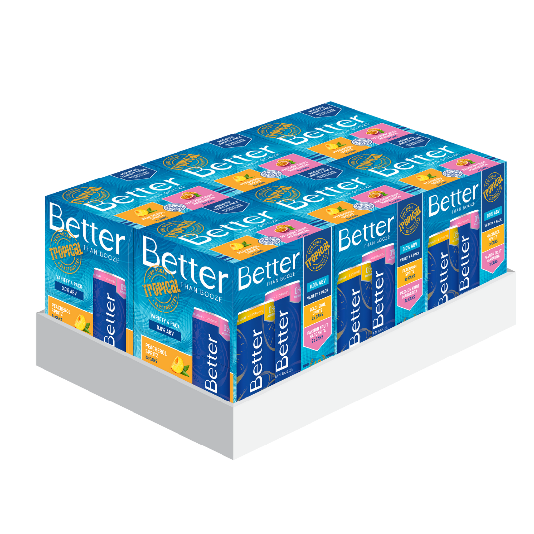 Tropical Non Alcoholic Variety, 4 Pack